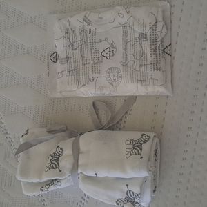Baby blanket and body suit